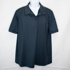 Kilogear Revolutionary Polo Shirt Mens XL Gray Casual Stretch Golf Travel N08X